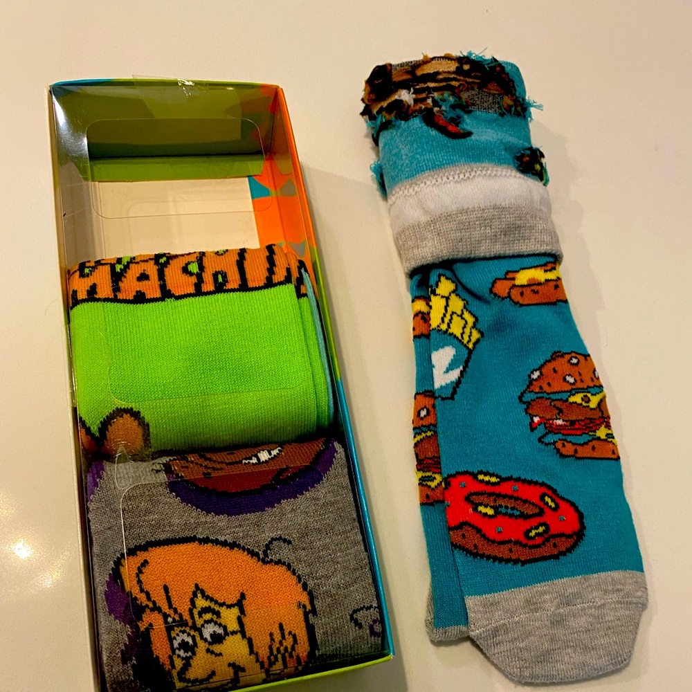Scooby Doo Socks Gently Used